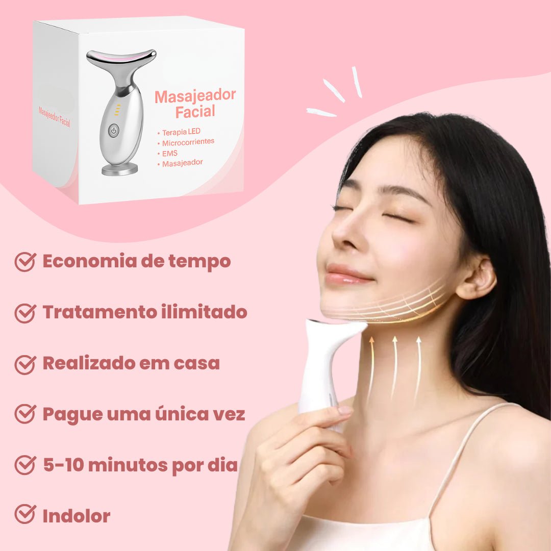 🔥 ¡LANZAMIENTO! Masajeador Facial + ¡Blanqueador Dental de REGALO! 👇